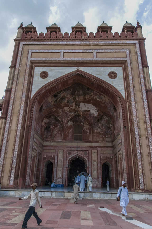 26 - India - Fatehpur Sikri - mezquita Jama Masjid